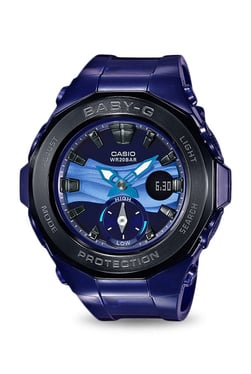 Casio BGA-220B-2ADR Baby-G Analog-Digital Watch for Women