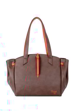 Baggit Handbags Online Bags Upto 70 Off At Tata Cliq Baggit Stunning Dark Brown Solid Shoulder Bag