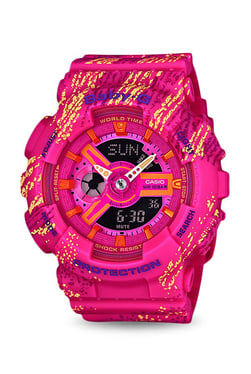 Casio BA-110TX-4ADR Baby-G Analog-Digital Watch for Women