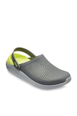 lime green clogs