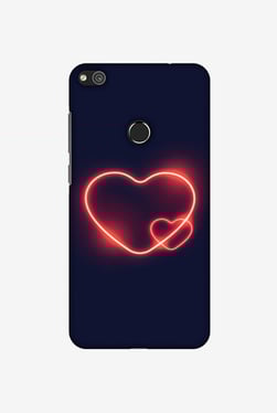 Amzer Glowing Heart Designer Case For Huawei P8 Lite 2017
