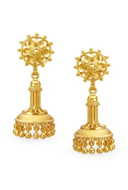 Tanishq Earrings Online At Tata Cliq Tanishq 22k Gold Earrings