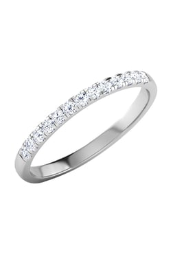 Diamond Rings Online At Best Price In India Tata Cliq Caratlane Fee Glitter 18k Gold 0 117 Ct Diamond Ring