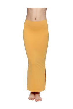 Zivame Mustard Polyamide Mermaid Saree Shapewear
