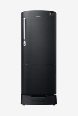 Samsung RR22M285ZBS/NL 212 L INV 3 Star Direct Cool Single Door Refrigerator (Black Inox)