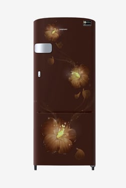Samsung RR20N1Y2ZD3/HL 192 L INV 3 Star Direct Cool Single Door Refrigerator (Rose Mallow Brown)