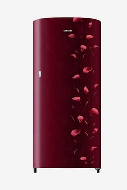 Samsung RR19N2112RZ/NL 192 L 2 Star Direct Cool Single Door Refrigerator (Tender Lily Red)