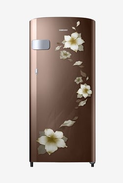 Samsung RR19N2Y22D2/NL 192 L 2 Star Direct Cool Single Door Refrigerator (Star Flower Brown)