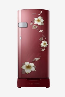 Samsung RR19N2Z22R2/NL 192 L 2 Star Direct Cool Single Door Refrigerator (Star Flower Red)