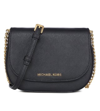 Buy MICHAEL Michael Kors Black Jet Set Travel Messenger Bag for Women  Online @ Tata CLiQ Luxury