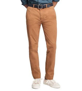 Brooks fashion brothers red fleece chinos