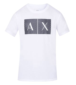 white armani t shirt mens