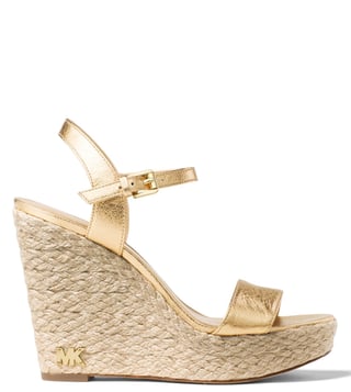 Buy MICHAEL Michael Kors Pale Gold Jill Sandals for Women Online