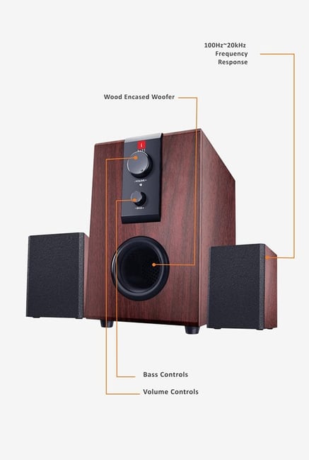 iball Raaga Q9 Speaker Brown