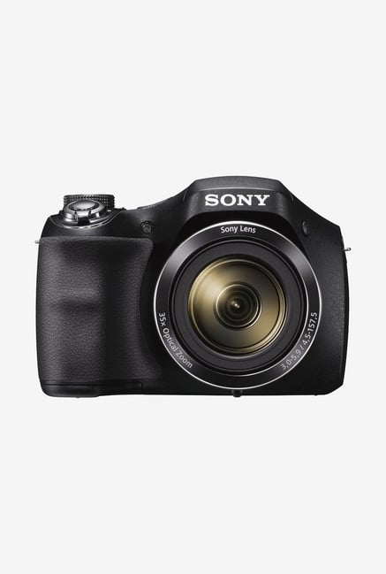 SONY Cyber shot DSC H300 20.1 MP Camera Black