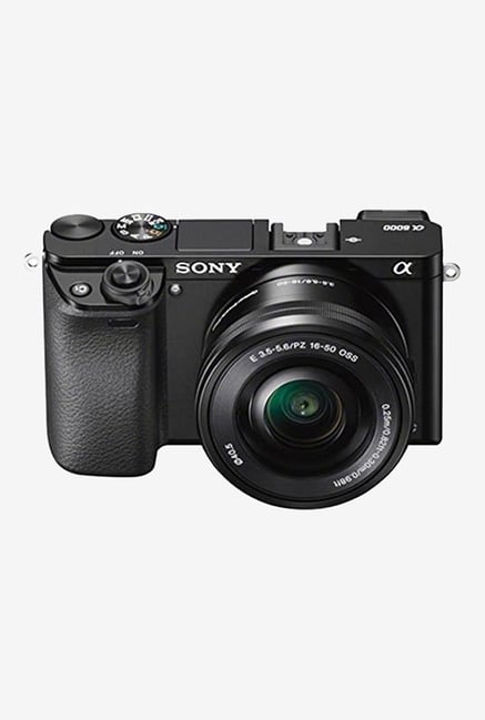 Sony ILCE-6000Y/B DSLR Camera (Black)