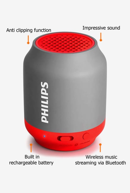 Philips bt50g portable hot sale wireless bluetooth speaker