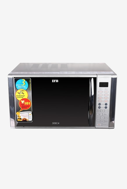IFB 30SC4 30L Convection Microwave Oven (Silver)
