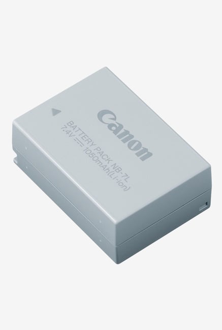 Canon Lithium Ion NB 7L Battery White