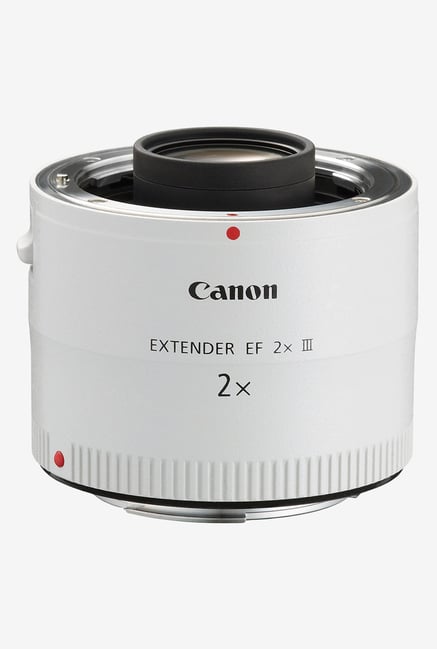 Canon EF 2X III Extender White