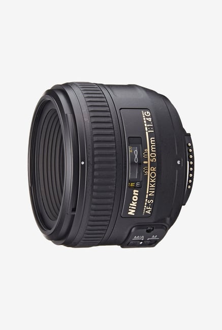 Nikon AF S NIKKOR 50mm F/1.4G Prime Lens Black