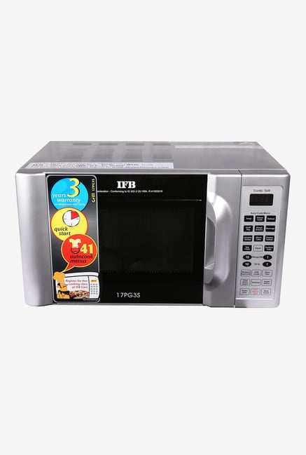 IFB 17PG3S 17L Grill Microwave Oven Silver