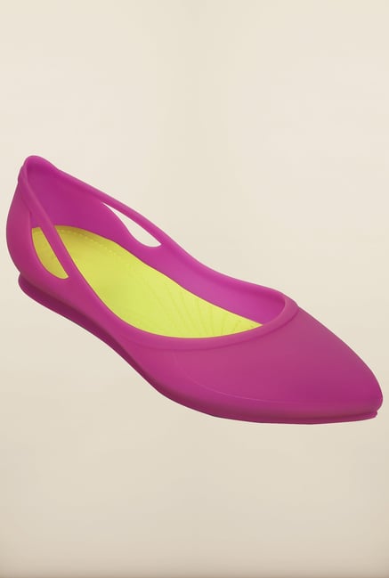 Buy Crocs Rio Wild Orchid Ballerina Online at best price at TataCLiQ