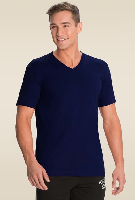 Jockey v clearance neck t shirts