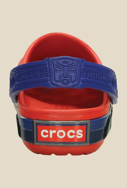 optimus prime crocs