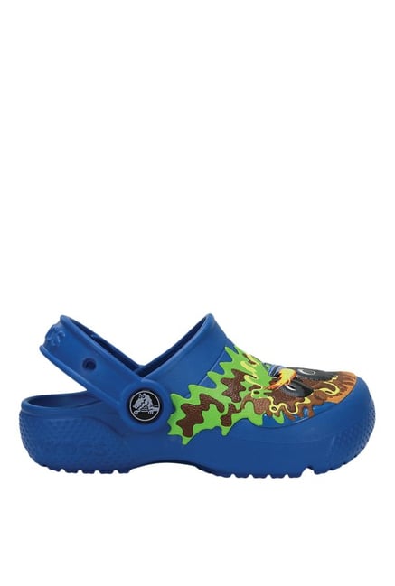 Buy Crocs Kids FunLab Monster Truck Ultramarine Back Strap Clogs for Boys  at Best Price @ Tata CLiQ