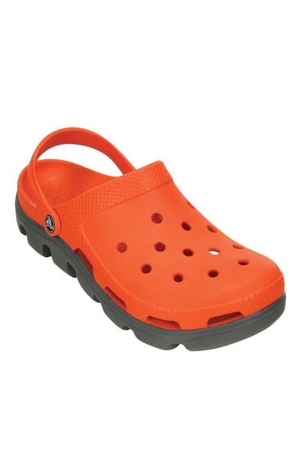 crocs tangerine