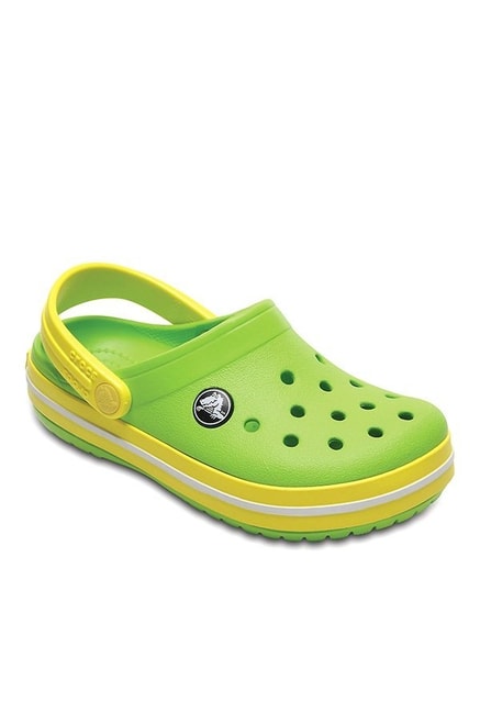 Buy Crocs Kids Crocband Volt Green 