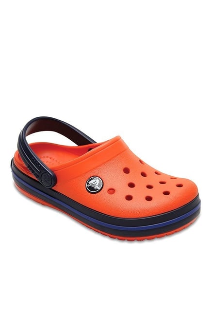 orange crocs kids