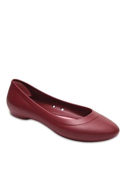 Buy Crocs Lina Garnet Flat Ballets for Women at Best Price Tata CLiQ