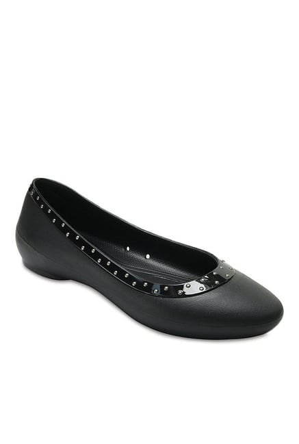 Buy Crocs Lina Black Flat Ballets for Women at Best Price Tata CLiQ