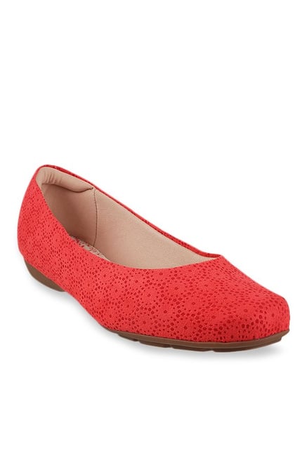 Da Vinchi by Metro Women's Red Flat Ballets
