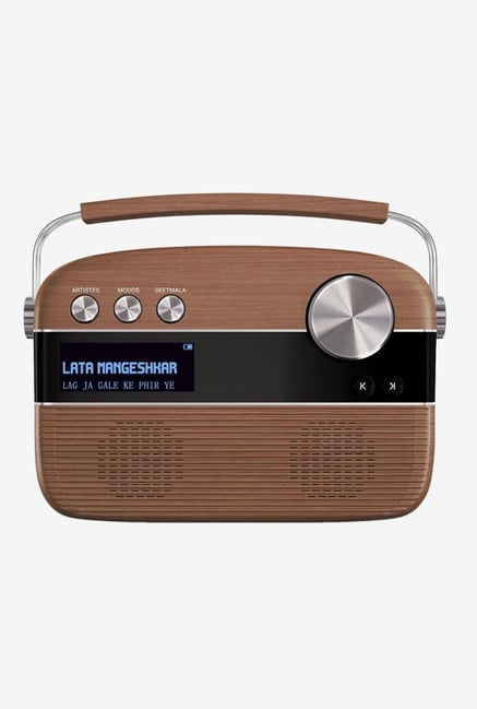 Saregama Carvaan Digital Audio Player (Oak Wood Brown)