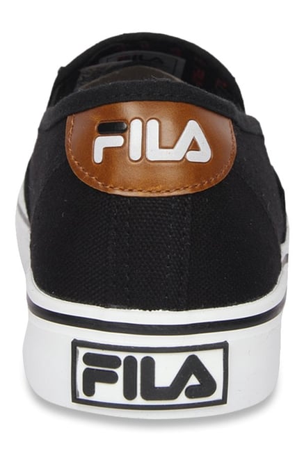 Buy Fila Relaxer V Black Plimsolls For 