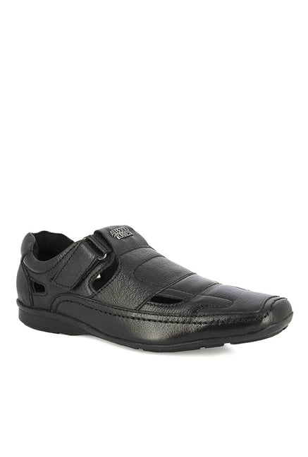 alberto torresi men's leather sandals and floaters