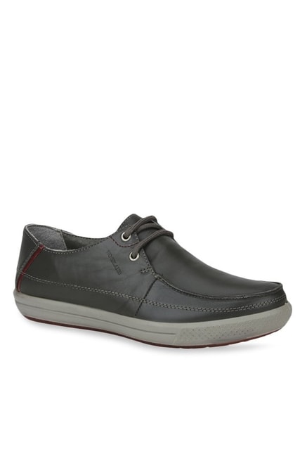Buy Woodland Dark Grey Casual Shoes for 