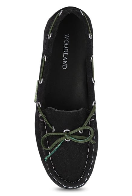 Buy Woodland Black Boat Shoes for Women at Best Price @ Tata CLiQ