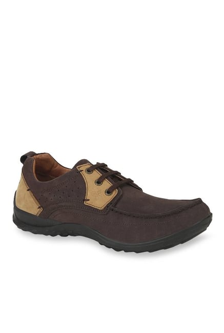 Woodland Men's Brown Derby Shoes