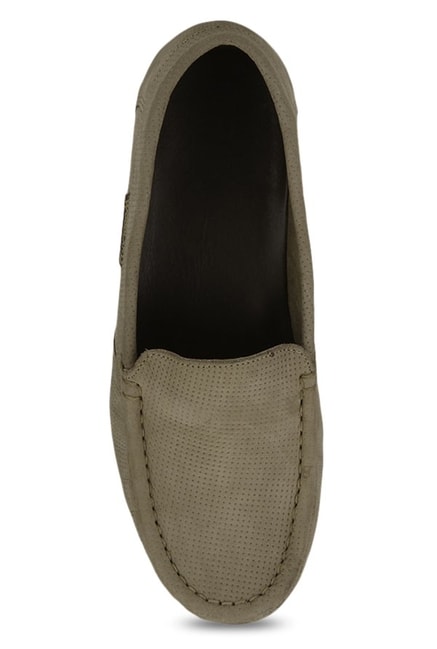 Buy Woodland Khaki Casual Loafers for Women at Best Price @ Tata CLiQ