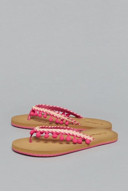 luna blu flip flops