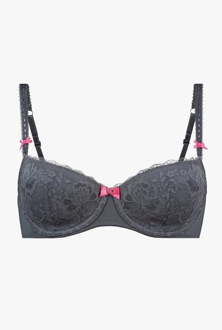 Buy Hunkemoller Maya Blue Under Wired Padded Pushup Bra for