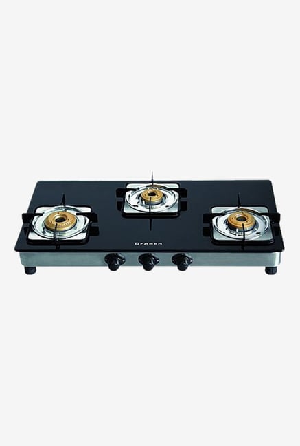 Buy Faber Supreme Ss 3bb 3 Gas Cooktop Black Online At Best