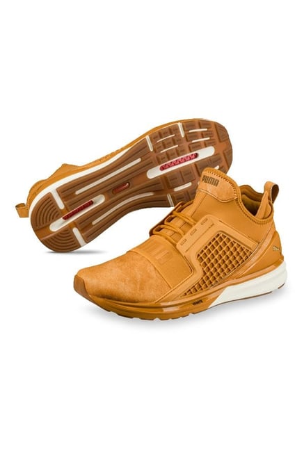 puma ignite limitless gold