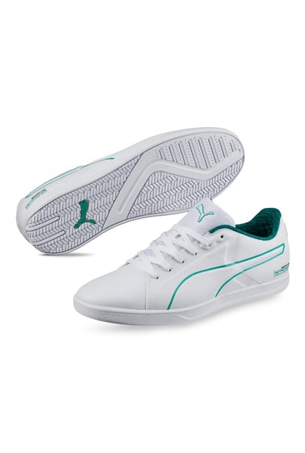 puma mercedes shoes green