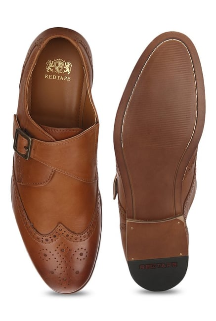 red tape monk shoes