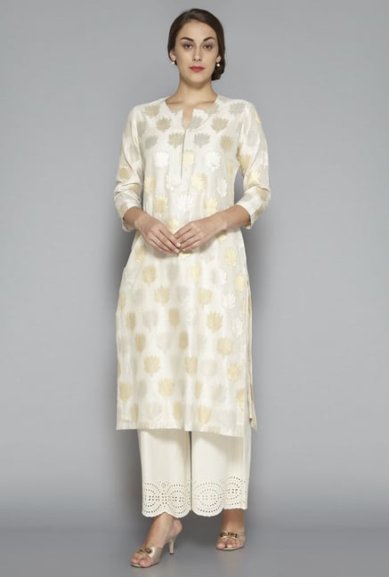 white kurta for women online